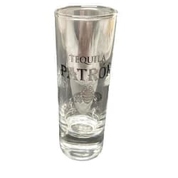 Hoddiger Patron Silver Professional Series Etched Shot Glass by Patron Distillery