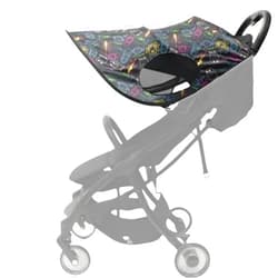 YMMMY ROSE Stroller Sun Cover Universal UV Protection Baby Stroller Sun Shade Buggy Adjustable Pram Sun Rain Shade Blackout Blind Canopy Cover Pushchair Sunblock Cover for Travel Park