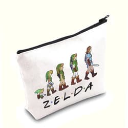 TSOTMO Game Merch Zipper Pouch Cosmetic Bag Video Game Gift Gamer Gift Game Gaming Fans Gift (Z)