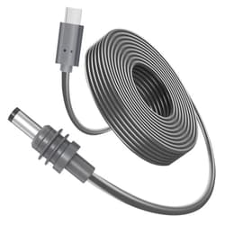 TEMZICK 15FT Starlink Mini USB C to DC Power Cable, 140W USB Type-C Input to Waterproof Barrel Jack Charging Cord, Work with 65W+ PD Source Replacment Starlink Mini Power Cable (5M-15FT)