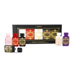 Lattafa Bade'e Al Oud Collection – 5 × 5 ml Eau de Parfum Gift Set for Unisex (Honor & Glory + Sublime + Amethyst + Oud for Glory + Noble Blush)