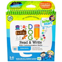 LeapFrog 461403 Read & Write 3D Activity Book, 2-5 years, Multicolour,18.7 x 17.8 x 1.8cm