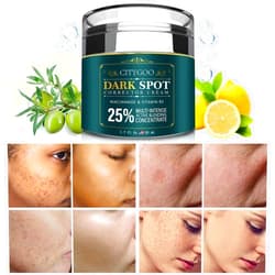 CITYGOO Dark Spot Remover for Face: Dark Spot Corrector Cream - Natural Ingredient,Enriching Skin Care For All Skin Tones - Melasma, Freckle, Sun Spot Remover & Blemish Reducer-1.7 FL OZ