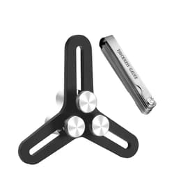 Kujunpao Universal Piston Ring Squaring Tool for End Gap 2-5inch Bores with 32 Blades Feeler Gauge Gap Measuring Tool ﻿