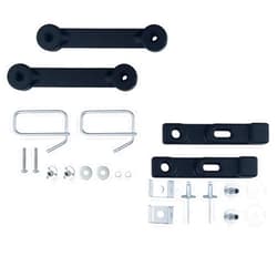 AMTHKNO M72426 Rubber Hopper Latch Strap and M67099 M67099B Bagger Chute Strap W/Hardware Kit, for John Deere D100 E100 F910 G100 L100 X125 Z245 and More.