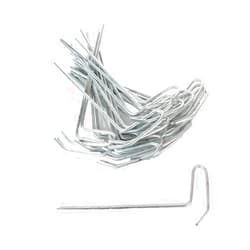 Waldor Orchids,inc. Orchid Nerd Galvanized Rhizome Clip for Clay Pot (4 Inch 10 Pack) Orchid Clips
