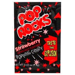 Pop Rocks Strawberry 0.33 oz Each (Pack of 24)