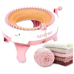 FYGAIN SENTRO Knitting Machine 48 Needles with Row Counter, Crochet Knitting Loom Machine for Beginners