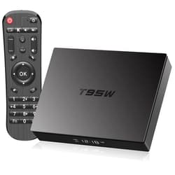 Sawgmore Android Box Intelligent Controller T95W 11.0 4GB 32GB TV Box Support 4K Dual-WiFi 2.4G/5.0G Android TV Box S905W2 Chipset with HDR10 BT4.0 USB 2.0/3.0 3D Ethernet Smart Box
