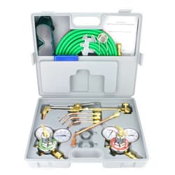 SÜA Oxygen and Acetylene Gas Cutting, Welding and Heating Set - Medium Duty Torch - Plastic Box - Model: Wyvern V