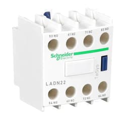 Generic Schneider LADN22C Auxiliary Contact Block 2NO.2NC