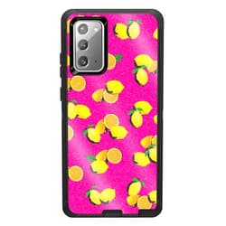 MIGHTY SKINS MightySkins Glossy Glitter Skin for OtterBox Defender for Samsung Galaxy Note20 5G - Make Lemonade | Protective, Durable High-Gloss Glitter Finish | Easy to Apply and Change Style | Made in The USA