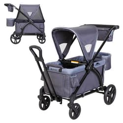 Baby Trend Expedition 2-in-1 Stroller Wagon PLUS, Ultra Grey