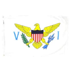 Annin Flagmakers U.S. Virgin Islands Flag USA-Made to Official State Design Specifications, 3 x 5 Feet (Model 146860)