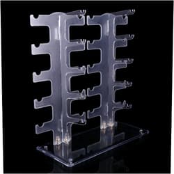 ZORESCOLEO 10 Pairs Sun Glasses Display Stand Rack Storage Holder Frame Display Stand Eyeglass Collections for Home or Store