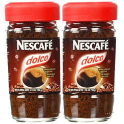 Nescafe Dolca 1.76 Oz Containers (Pack of 2)
