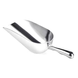 New Star Foodservice 34585 Cast Aluminum Utility Scoop, 58-Ounce