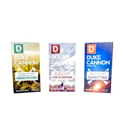 Duke Cannon Supply Co. Big Brick of Soap Bar - Frontier 30, Variety-Pack - Extra Large, Masculine Scents, 10 oz (Pack of 3)