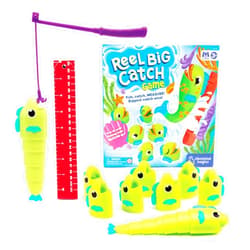 Educational Insights Reel Big Catch Game - Preschool Math Games for 4 Year Olds, Who Can Catch the Longest Fish Game, Kindergarten Learning Activities, Fishing and Counting Games for Kids Ages 3-5