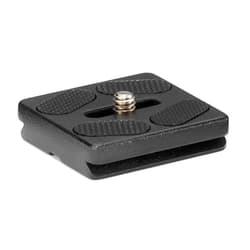 Manfrotto Quick Release Plate for Element Traveller Big Tripod (MHELEQRB),Black