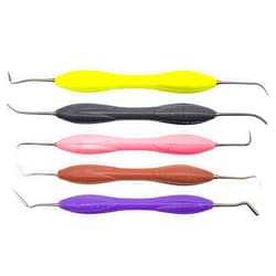 Artman Instruments Silicone Handle Dental Composite Filling Instruments Kit 5pcs Tools by Artman Instruments