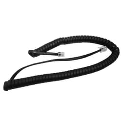 The VoIP Lounge Replacement 9 Foot Short Black Handset Receiver Cord for Polycom VVX Series IP Phone 101 150 201 250 300 301 310 311 350 400 401 410 411 450 500 501 600 601 1500