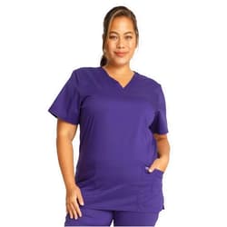 Cherokee V-Neck Scrubs for Women Workwear Revolution, Soft Stretch, Easy Care WW620