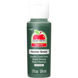 Apple Barrel Acrylic Paint in Assorted Colors (2 oz), 20754, Hunter Green