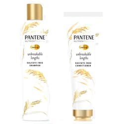 Pantene Nutrient Blends Unbreakable Lengths Shampoo and Conditioner Set