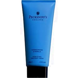 Pecksniff's Pecksniffs Hand & Nail Treatment Cream 6.76 Fl.Oz. From England (Sandalwood and Vanilla)