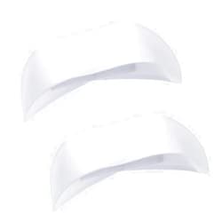 BinaryABC Nurse Hat Cap Headband,Halloween Cosplay Costume Accessories 2pcs((Thick Style)