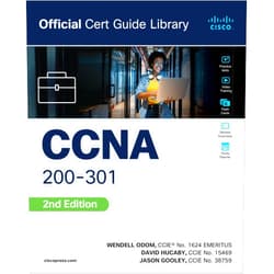 Wendell Odom,David Hucaby,Jason Gooley CCNA 200-301 Official Cert Guide Library