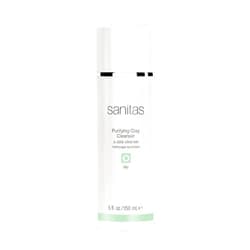 Sanitas Skincare Purifying Clay Cleanser, Detoxifying, Pore Perfecting Cleanser, Volcanic Clay, Tea Tree, Cleanser for Oily Skin, 5 Ounces