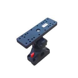 Brocraft Marine Universal Fish Finder Mount for Boat, Aluminum, Water Resistant, Adjustable Rotation, L-Shape, Vehicle Mount