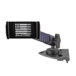 Bulletpoint Dash Mount Cell Phone Holder Compatible with 2018-2023 Jeep Wrangler JL (NOT 4xe) & 2020-2023 Jeep Gladiator Single Ball Mount (Driver Side Spring-Loaded)