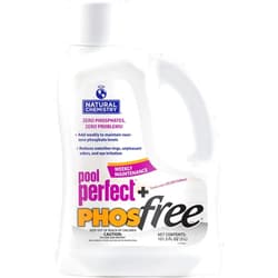 Natural Chemistry Pool Perfect + Phosfree, 3 L, 1 Pack, Phosphate Remover, Reduces Waterline Rings, Unpleasant Odors & Eye Irritation