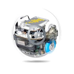 Sphero BOLT: App-Enabled Robot Ball with Programmable Sensors + LED Matrix, Infrared & Compass - STEM Educational Toy for Kids - Learn JavaScript, Scratch & Swift