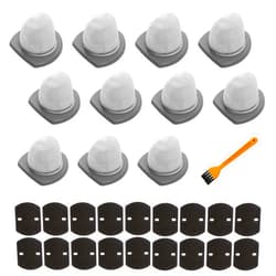 Potiarey 2033 Featherweight Vacuum Filter Compatible with Bissell Featherweight Stick Lightweight Bagless Vacuum Cleaner 20331, 20333, 20334, 20336, 20339, 2033M, Replace No.1611508（11+18+1 Filter Pack）