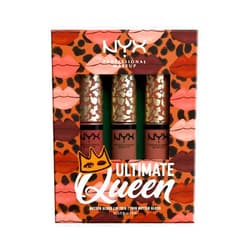 NYX PROFESSIONAL MAKEUP Ultimate Queen Butter Lip Gloss Trio Gift Set, Limited Edition