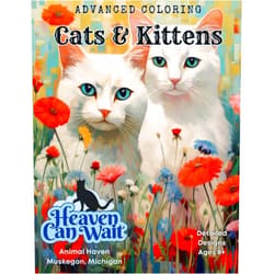 Tara Sullivan Cats & Kittens Advanced Coloring: Heaven Can Wait Animal Haven