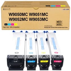 SPLENDIDCOLOR W9050MC Toner Cartridge High Capacity Replacement for HP W9050MC W9051MC W9052MC W9053MC Toner use for Color Managed MFP E87640 E87650 E87660 Printer