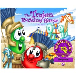 Doug Peterson The Trojan Rocking Horse - VeggieTales Mission Possible Adventure Series #6: Personalized for Valgerdr (Girl)
