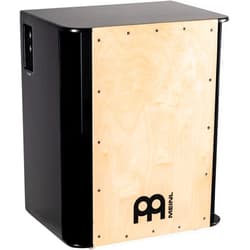 Meinl Percussion Pickup Vertical Subwoofer Bass Cajon Box Drum with Snares and Electronics for Amp or PA System — NOT Made in China — Play with Your Hands, Baltic Birch, 2-Year Warranty (PSUBCAJ6B)
