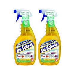 Orange Sol Orange-Sol De-Solv-It Citrus Solution - Odor & Stain Remover (2-Pack, 33 Fluid Ounces Each Bottle)