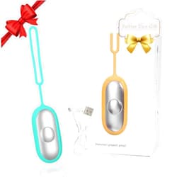 ABUNRO Sleep Instrument, Handheld Sleep Aid Device for Insomnia Relief, USB Charging Handheld Sleep Instrument for Adults, Microcurrent Intelligent Relieve Pressure Anxiety Fast Sleep for Women/Men