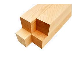 Barrington Hardwoods Hard Maple Lumber Turning Squares - 3