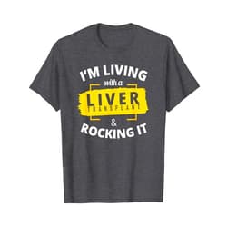 Liver Surgery TShirt Men Women Kids Funny Gift Liver Transplant T Shirt Survivor Warrior Surgery Recovery T-Shirt