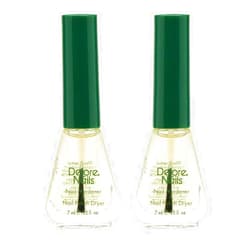Lnmyic Delore for Nails Hardener and Nail Polish Dryer, 25-Ounce (Pack of 2)