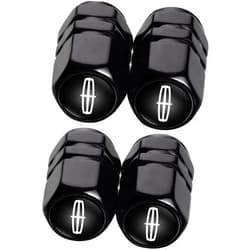 Daoquan Metal Auto Car Tire Valve Stem Caps Compatible with Lincoln MKS MKT MKX Navigator 2017-2019 Continental MKC MKZ All Models Wheel Cap, Air Valve Caps Styling Decoration Accessories 4pcs