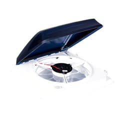 Fan-Tastic Vent RV Roof Vent, Manual 3 Speed 12 Volt RV Vent Fan, Manual Dome Lift RV Vent Cover, Model 1450 (White)